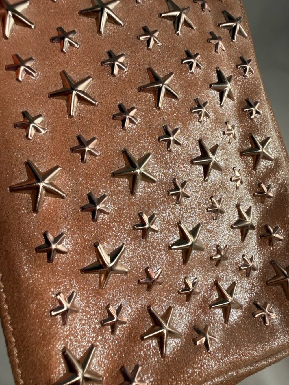 Jimmy Choo Metallic Star Studded Pouchette - Picture 3 of 6